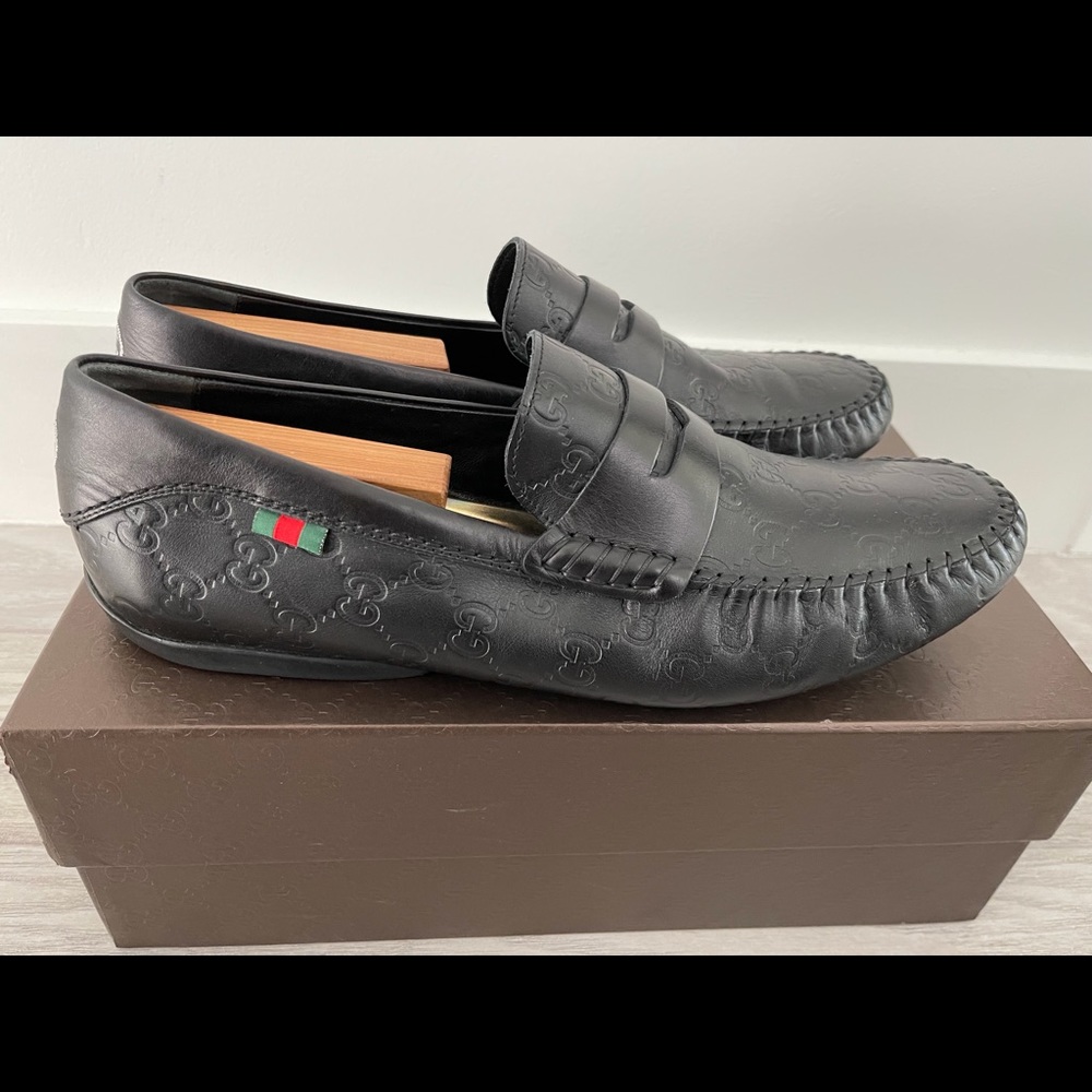 Mens Gucci Driving Loafers